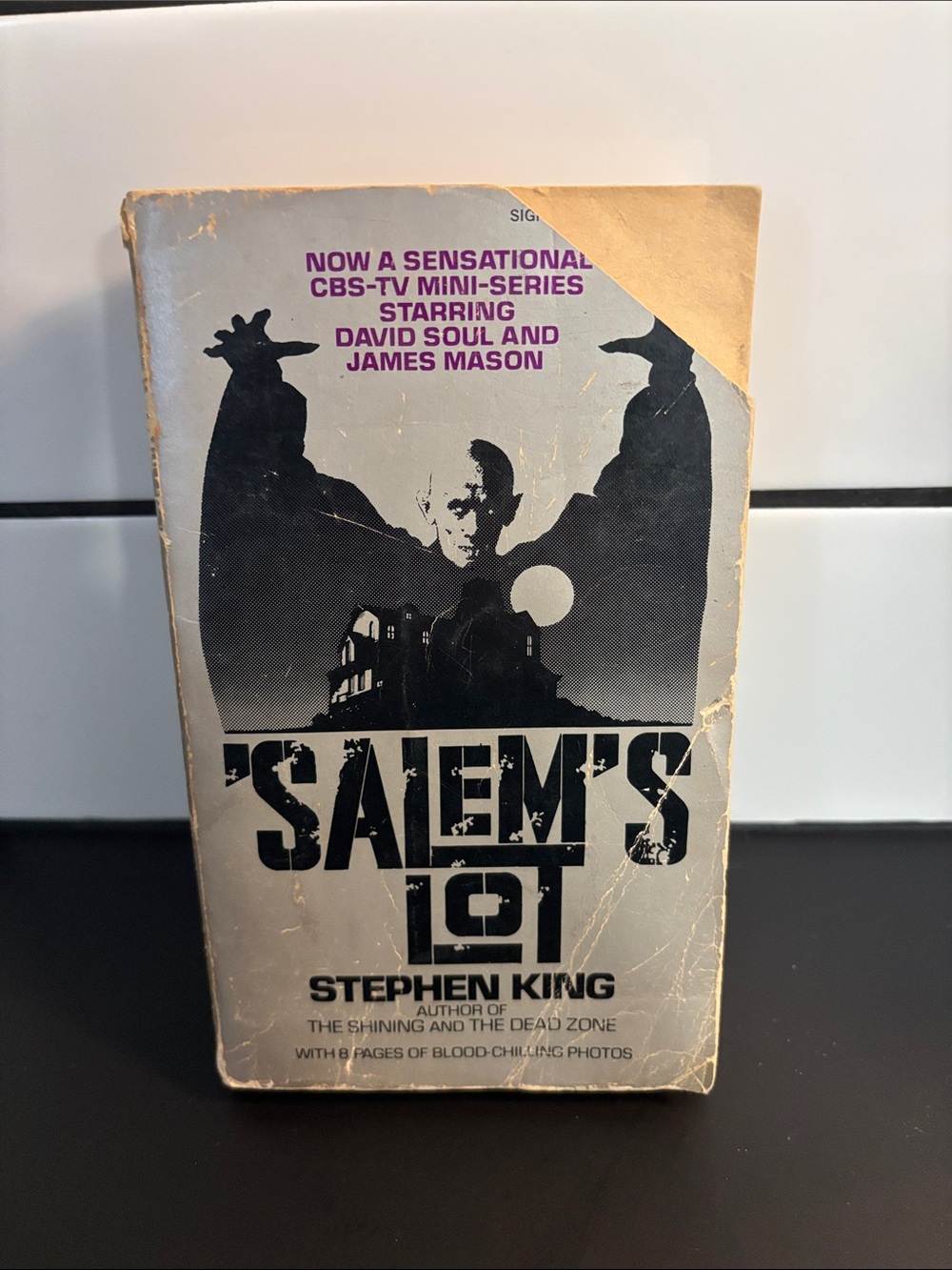 Vintage Stephen King 'Salem's Lot Paperback (1979 CBS Miniseries Tie-in Edition)